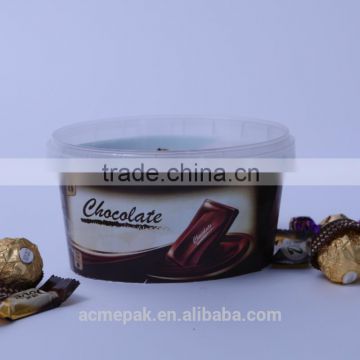 800ml IML biscuits candy chocolate box