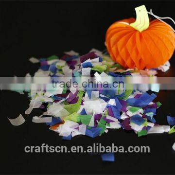 fire retardant paper multicolor confetti eco friendly