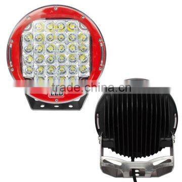 Top Sale Black/ Red Automobile 4x4 Accessories 4wd Offroad 9 Inch 96w Round Led Working Light Led Driving Lights Work Light Led photo-3