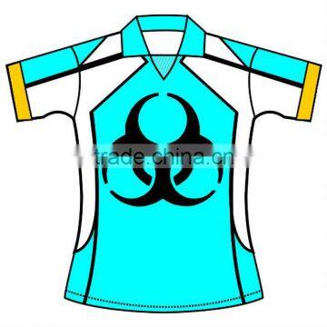 2015 Small Order Sublimation Printing Rugby Shirt Wholesale Rugby Jerseys photo-4