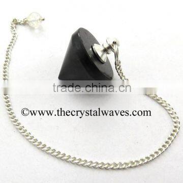 Black Tourmaline Conical Pendulum