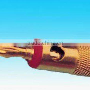 gold plating copper banana plug male connector