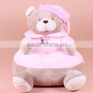 Giant teddy bear stuffed plush baby animal sofa chair for kids