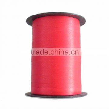 HOT SALE!500 Meters Red Matte Poly Curly Ribbon Spool