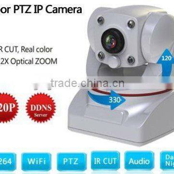 720P Megapixel CMOS Full-HD PTZ IP Camera