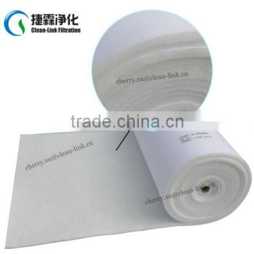 Clean-link ceiling filter media