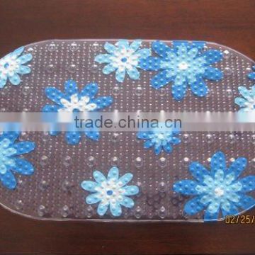 Oval PVC Bath Mat