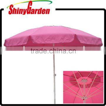 fiberglass umbrella frame,2.7m aluminum outdoor umbrella,carbon fiber umbrella