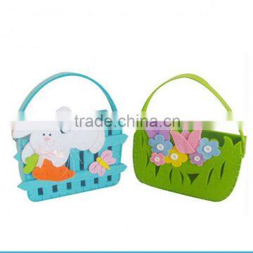 Good quality plastic easter basket bunny easter basket