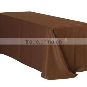 Polyester square table linen/table cloth for weddings