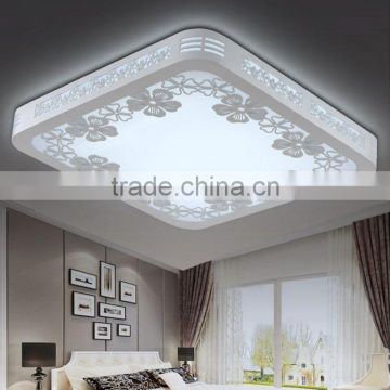 Unique Carving Design Square LED Ceiling Lights 230V Cheap Ceiling Lights