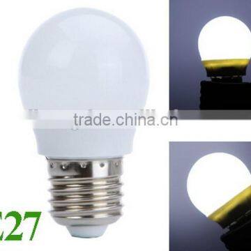 220V E27 2W LED Bubble Ball Bulb Energy Saving Light Globe Lamp 140LM