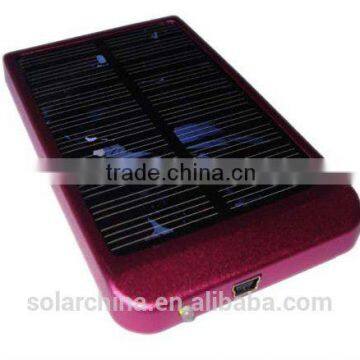 Newly launched solar panel mobile phone charger made in China