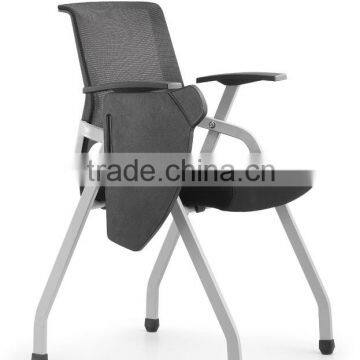 Black mesh folding kids adult study table chair with wirting pad                        
                                                Quality Choice