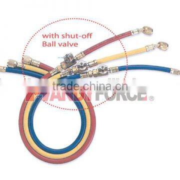 Refrigerant Hose w/Shut-Off Ball Valve, Air Condition Service Tools of Auto Repair Tools