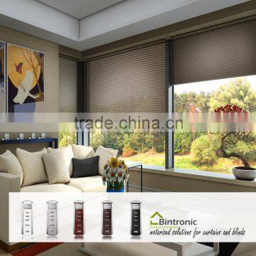 Bintronic Home Interior Design Honeycomb Blind Track And Electric Mechanism