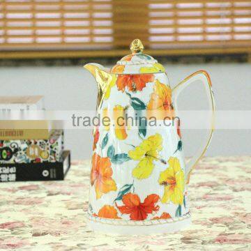 Wholesale dinnerware 800ml ceramic thermos food warmer container, disposable thermos, thermos flask kettle