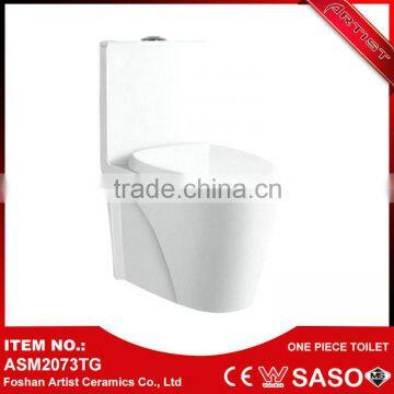 Hot sale sanitary ware china supplier flushing tandard toilet size