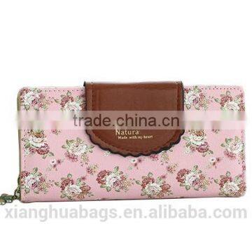 Leather purses cheap wholesale canvas wallet !