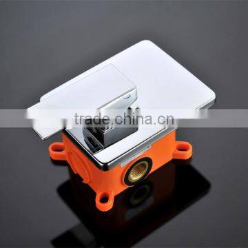 bathroom single lever shower diverter valve for conceal shower easy installation water control valve with embed box                        
                                                Quality Choice