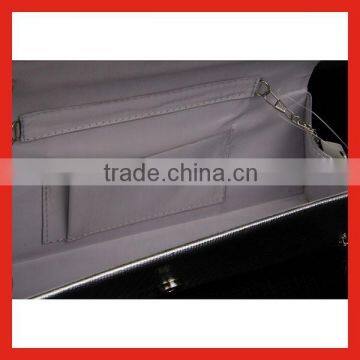 Socialite Noble Diamond Evening Bag Upscale Elegance Leather Clutch Bag for Lady Wholesale photo-6