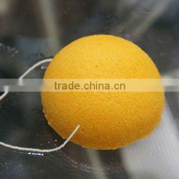 natural acne treatment konjac sponge with antibacterial ginger