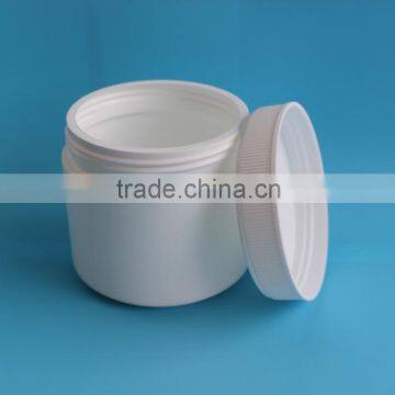 Workable Price Wholesale White PE Plastic Jar, 450ml 450g PE Cosmetic Jar photo-3