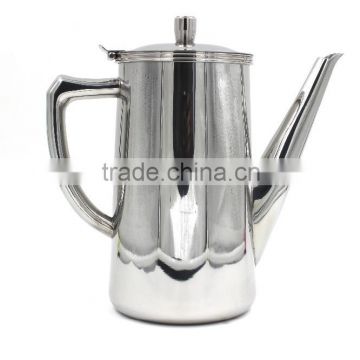 stainless steel goose neck ice kettles