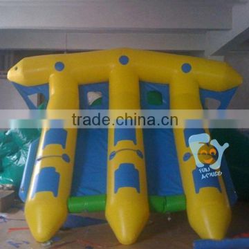 giant inflatable banana boat/ flying fish banana boat