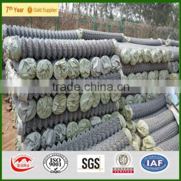 PVC coated chain link fence