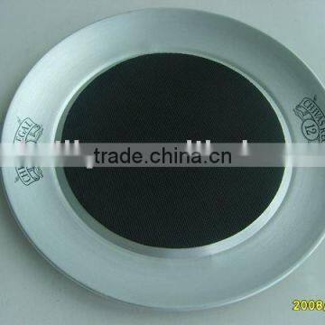 Aluminum Tray with Rubber Non-slip Mat