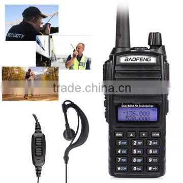 dual band radio VHF UHF BaofengUV-82 vhf/uhf handheld two way radioUV-82 police handheld two way radioBaofenguv-82 Two way radio