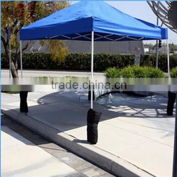 sandbag for fiaxtion in outdoor canopy and advertising display shelf