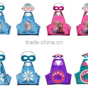 wholesale baby party costume capes frozen capes