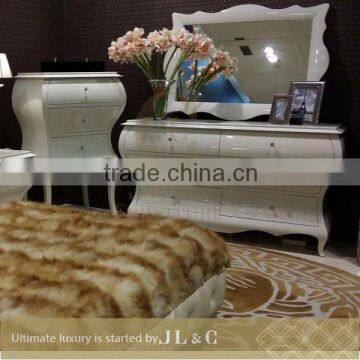 JB05-07 solid wood dresser box for gift packaging supplier in bedroom from JL&C luxury classical antique home furniture