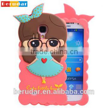 Best selling girls favorite mobile phone silicon case for samsung s4