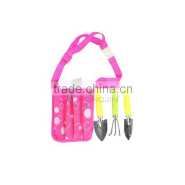 Hongjin Colorful Lady Garden Tools Set with Bag