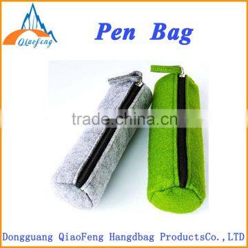 2015 New design promotional round rolling plush pencil bag