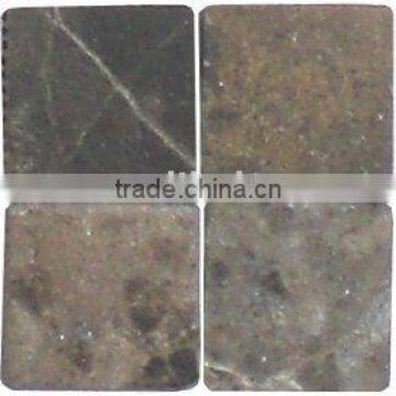 CS107 anti-acid natural marble flint stone mosaic