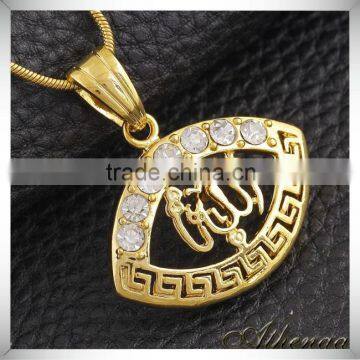 High Quality Allah Muslim Islamic Quran Pendant Wholesale American Diamond Jewelry photo-2