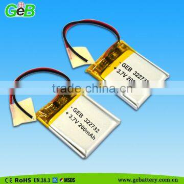 High Performance Li-ion Polymer 3.7V 200mAh Lipo Battery for Truck Toys photo-4