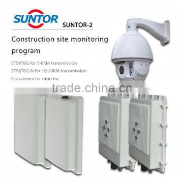 Wireless CCTV security camera ith 5000m transmission range in open space