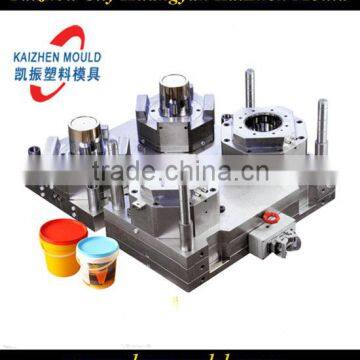 Good sealing injection plastic grease bucket mould