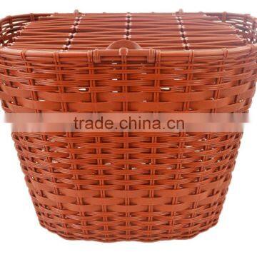 Large Bicycle Basket Electric Bicycle Basket Rattan Bicycle Basket 168 photo-1