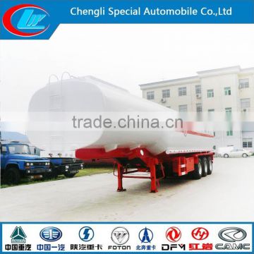 3 axle fuel tanker truck semi trailer for sale