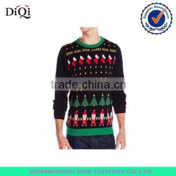 Men's Santa Invaders Ugly Christmas Sweater,Sweater Christmas Wear,Christmas Sweater Invade