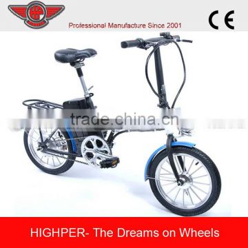 Cheap 250W Folding Electric Motor Bicycle with EN15194, EN14764 (EF03)