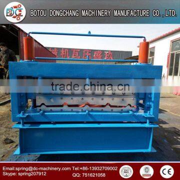 High Quality Trapezoidal Metal Sheet Roofing Roll Forming Machine photo-2