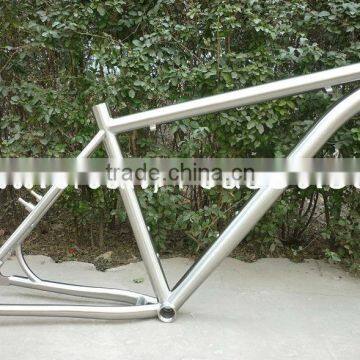 Gr.9 Titanium Bicyle Frame26" Dropouts142 x 12/Tapered Headtube/Disc and V brakes/Bending Down Tube