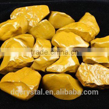 new product natural yellow clay crystal stone